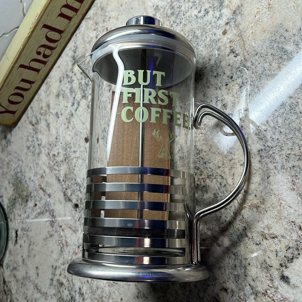 Alfred 20oz French Press, NWOB